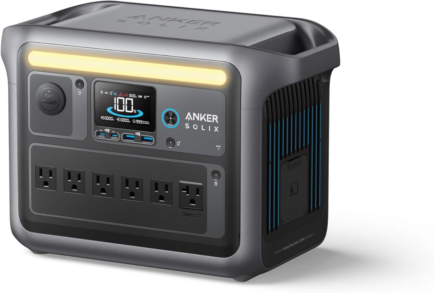 C1000 Portable Power Station | Fast, Powerful & Reliable | 1056Wh LiFePO4 | Solar-Ready